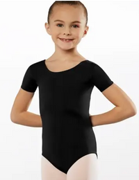 SHORT SLEEVE HIGH BACK LEOTARD