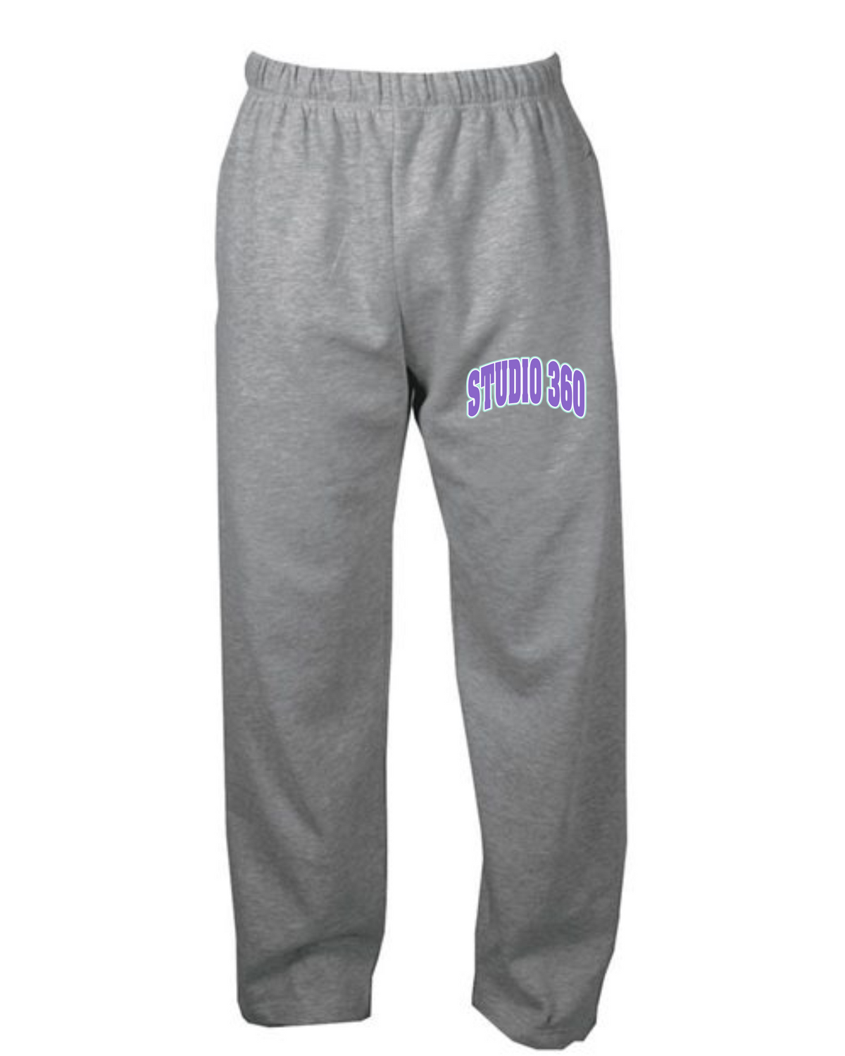 C-360 CURVE OPEN BOTTOM SWEATPANTS
