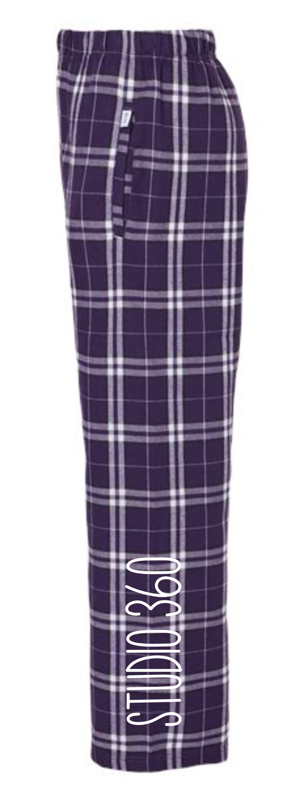 C-STUDIO 360- PURPLE FLANNEL PANT