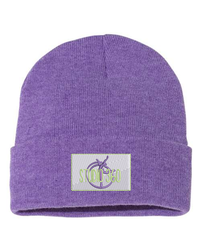 C-360 CUFFED PATCH BEANIE