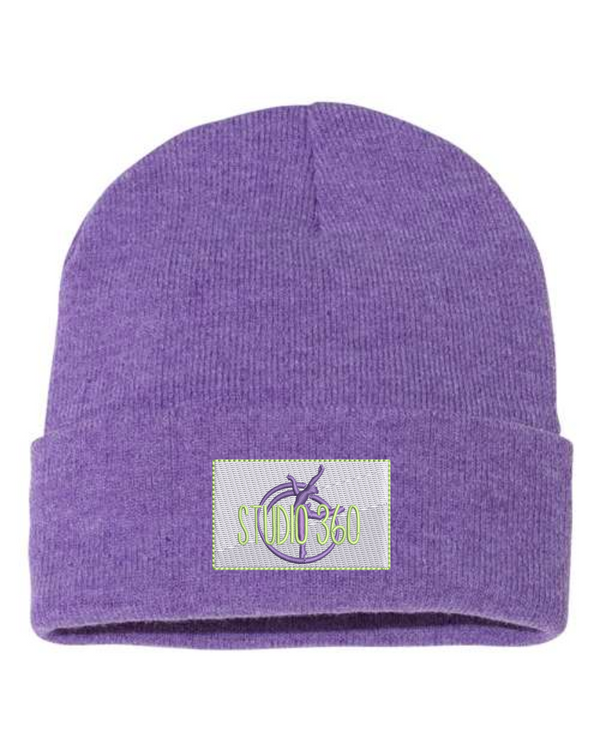C-360 CUFFED PATCH BEANIE