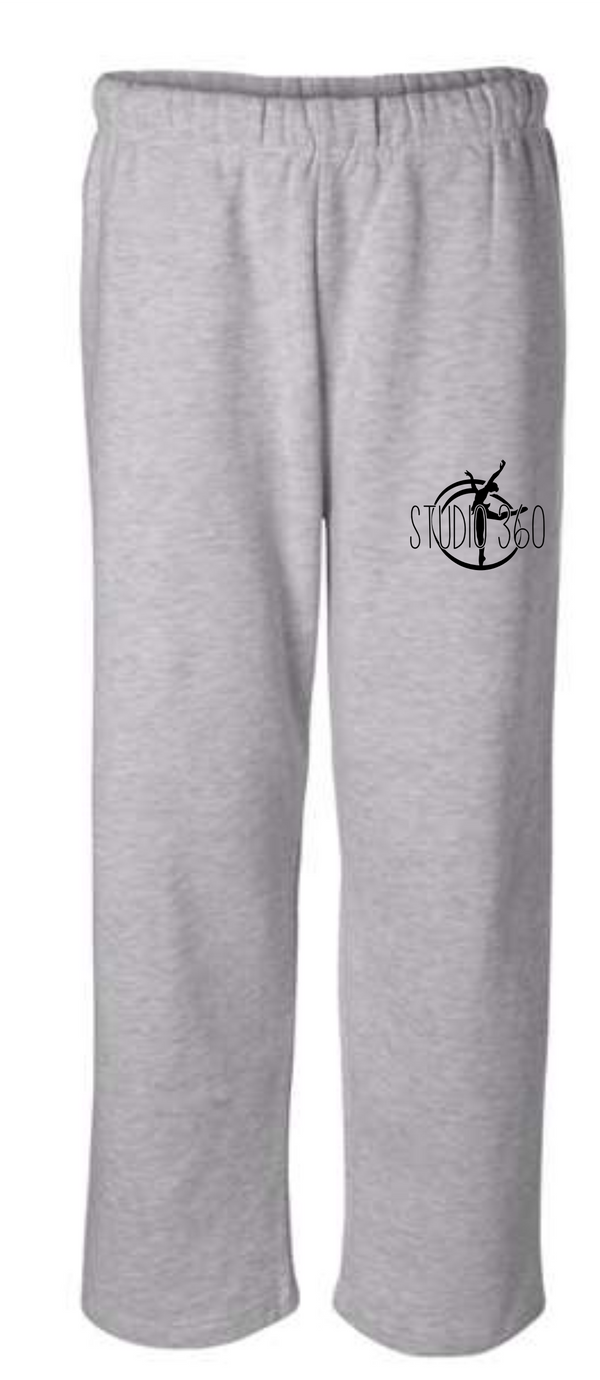 C-360 OPEN BOTTOM SWEATPANTS