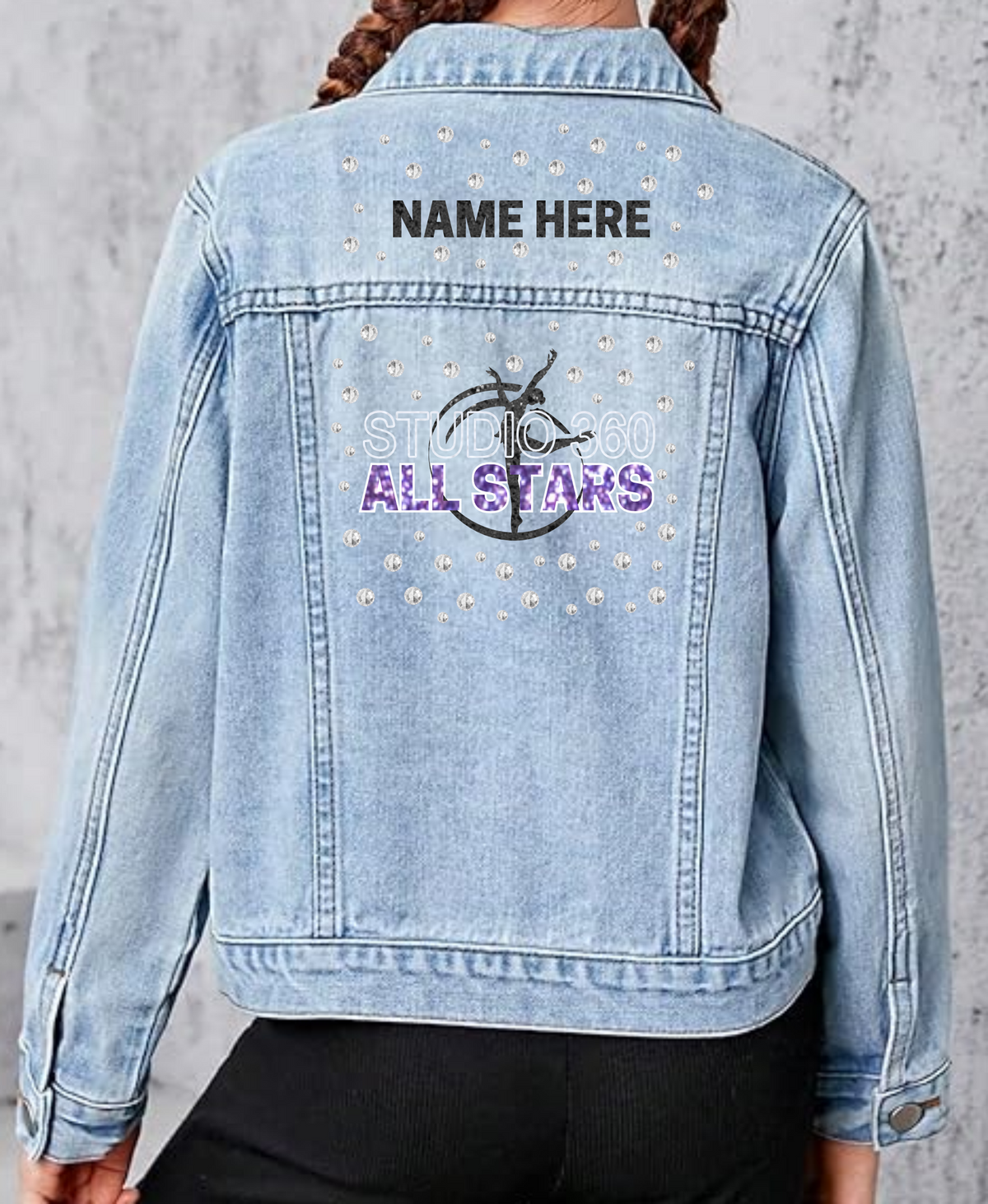 C-ALL STARS DENIM JACKET -YOUTH