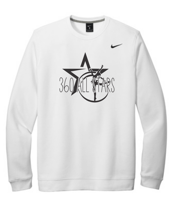 C-ALL STAR BLACK SIGNATURE CREW - NIKE