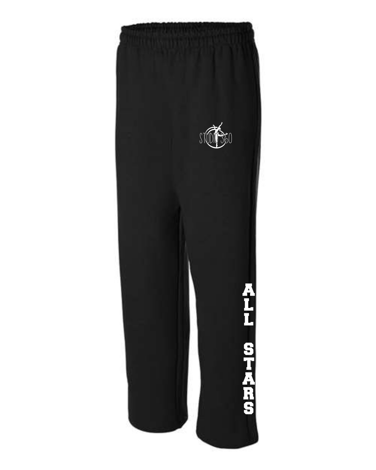 C-ALL STAR OPEN BOTTOM SWEATPANTS