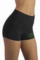 IN STORE ONLY - BLACK HIGH WAIST SHORTS